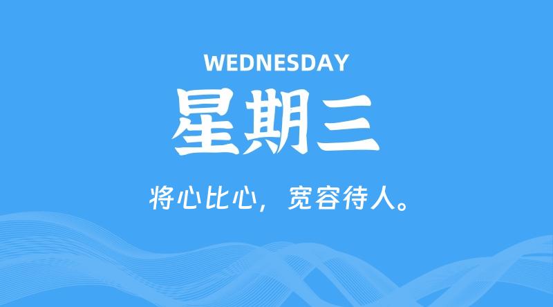 04月30日，星期三, 每天60秒读懂全世界！ - 百德网