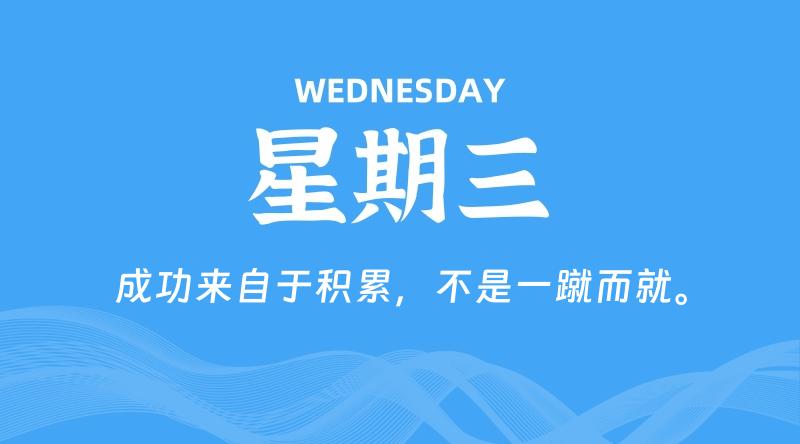 07月02日，星期三, 每天60秒读懂全世界！ - 百德网