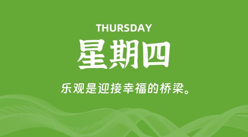 07月24日，星期四, 每天60秒读懂全世界！ - 百德网