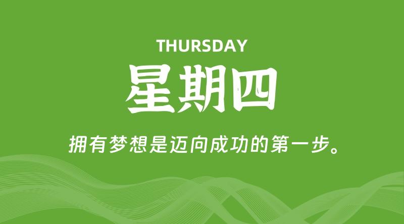 08月28日，星期四, 每天60秒读懂全世界！ - 百德网